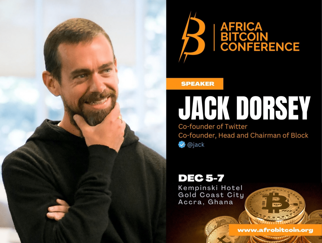 Jack Dorsey to speak at Africa Bitcoin Conference in Accra