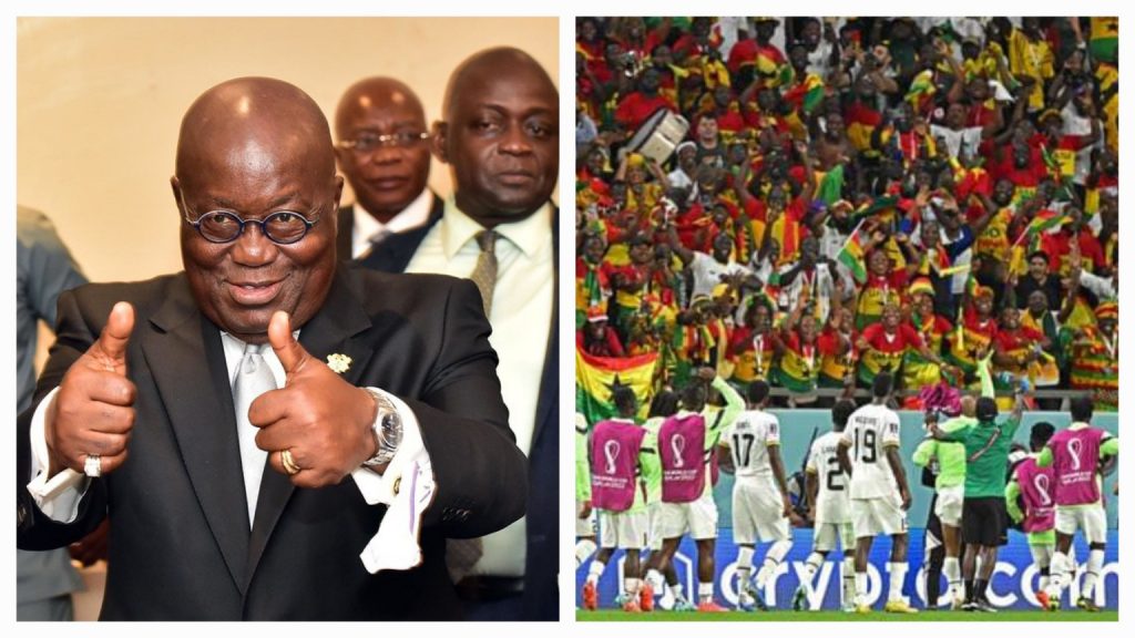 What President Akufo-Addo said about Black Stars of Ghana's 3-2 win against South Korea