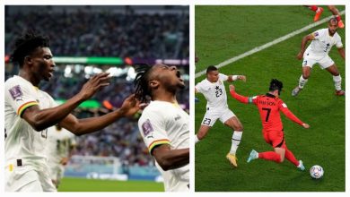 Photo of Black Stars Of Ghana Beat South Korea 3-2 In A Tensed World Cup 2022 Match