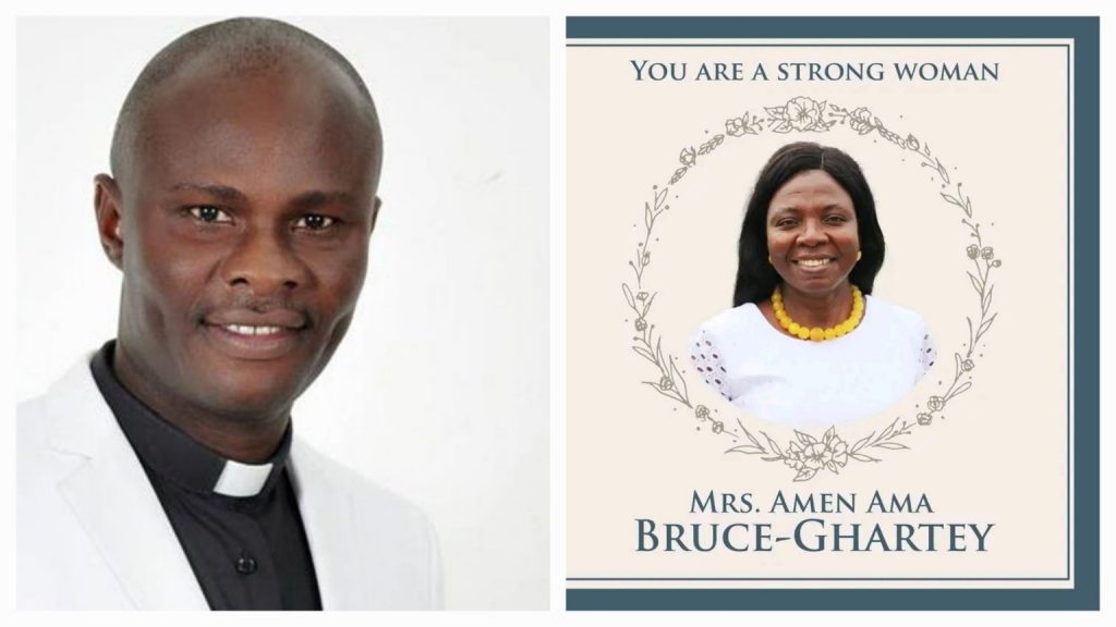 Uncle Ato and his wife Amen Ama Bruce-Ghartey