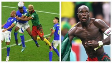 Photo of World Cup 2022: Cameroon Interestingly Beat Brazil 1-0; The Brazilians Sail Through To The Knockout Stage