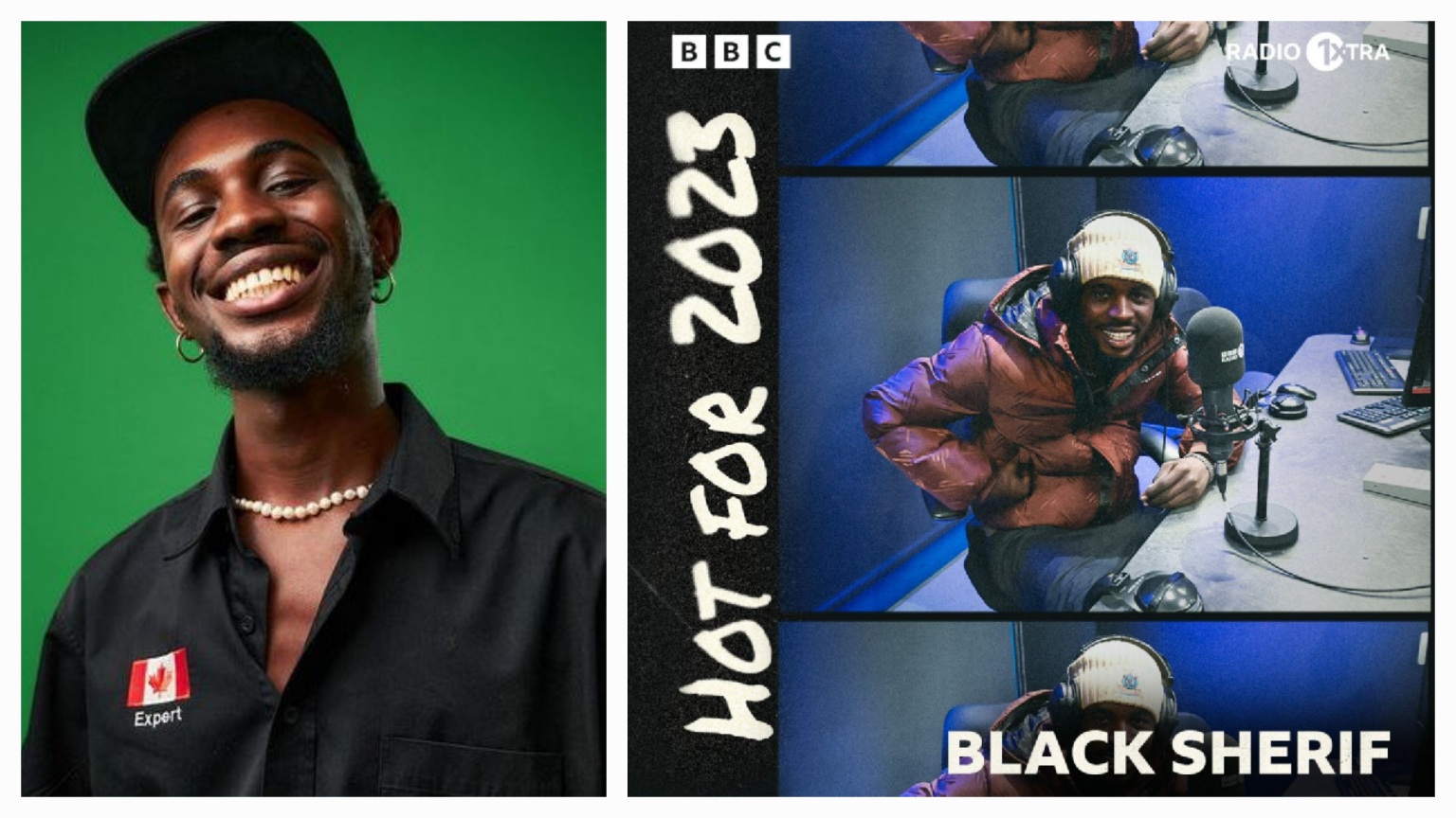 Black Sherif in BBC Radio 1Xtra’s ‘Hot For 2023’