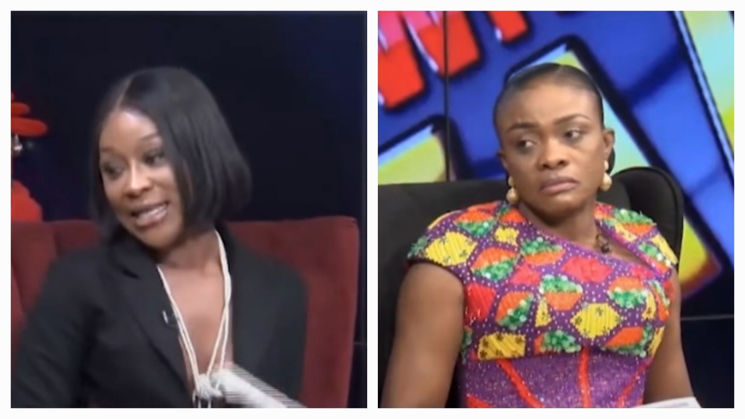 Efia Odo and Diana Asamoah UTV video