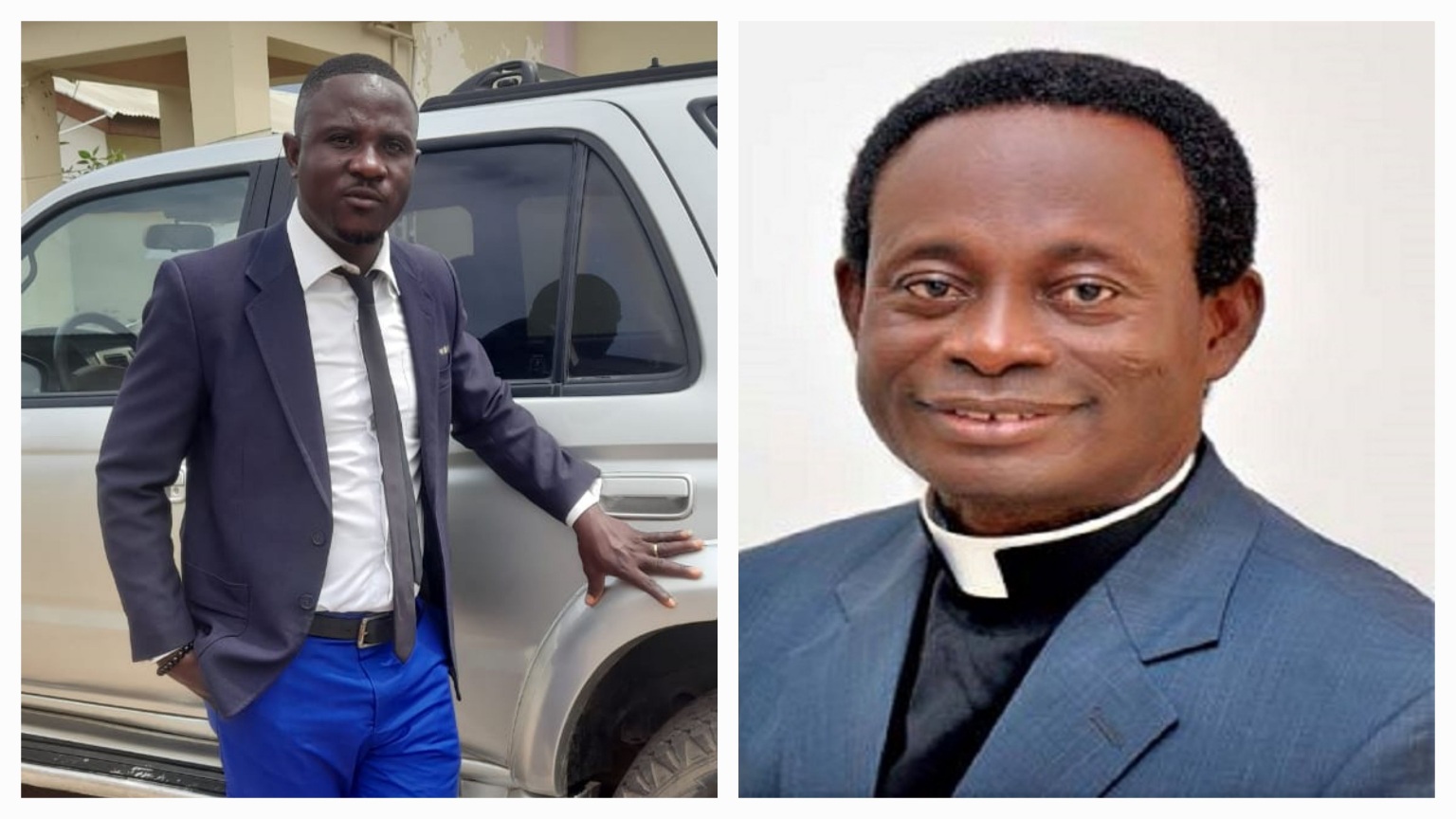 Francis Attah-Coffie and Apostle Prof. Opoku Onyinah