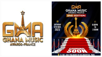 Photo of Ghana Music Awards-France Organizers Announce Date For The 2023 Edition