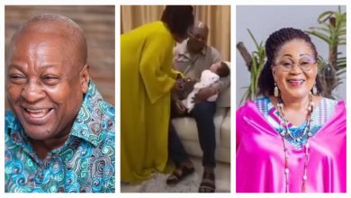 Photo of Ex-President John Mahama And Lordina Exhibit Their Caring Grandparenting Roles As They Welcome Their First Grandchild