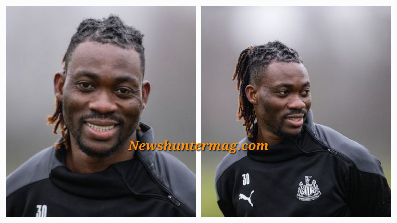 Black Stars players honouring Christian Atsu