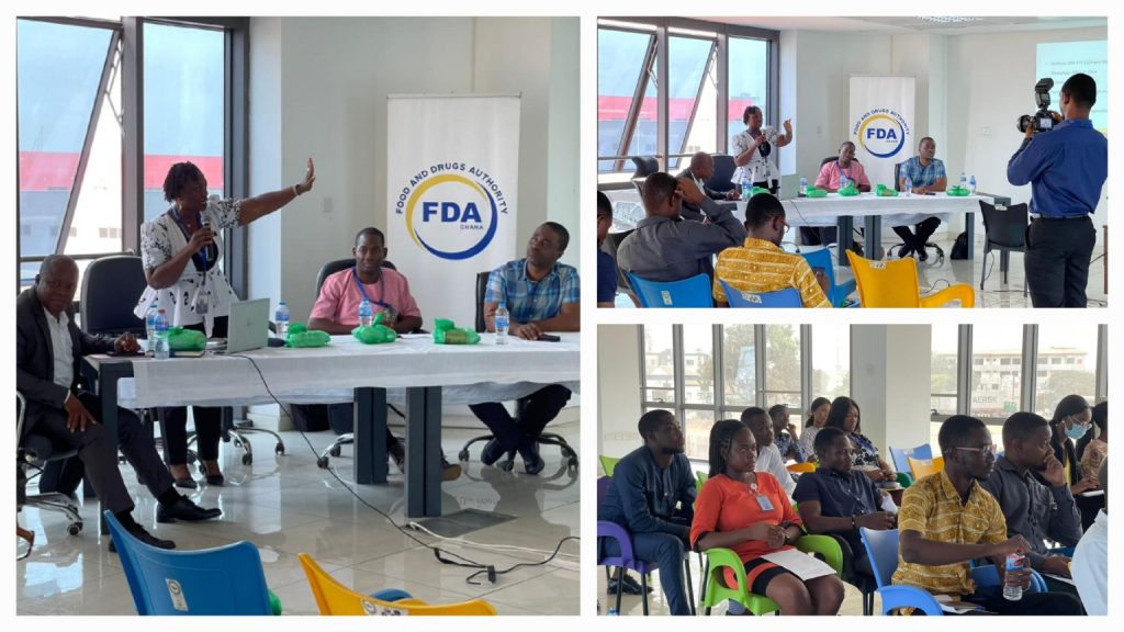 FDA meeting with Ghanaian bloggers and social media influencers