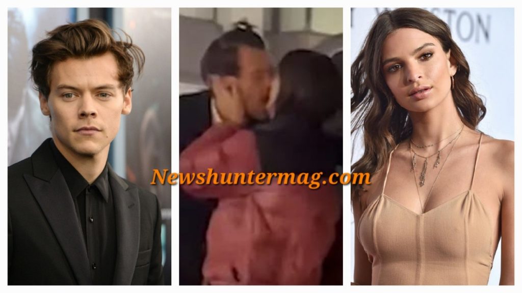 Harry Styles and Emily Ratajkowski making out in Tokyo