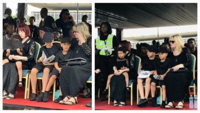 Photo of Video: Watch The Sad Moment That The Wife Of Christian Atsu Couldn’t Read A Tribute At His Funeral