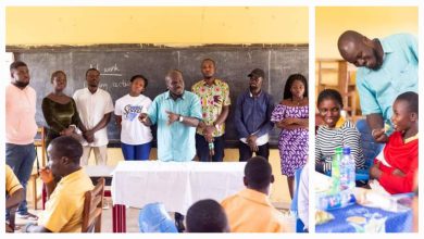 Photo of CEO Of Bra Dea Foundation Puts Smiles On The Faces Of Kids At Nyamaa School For Kids With Special Needs In Sunyani On His Birthday (Photos And Video)