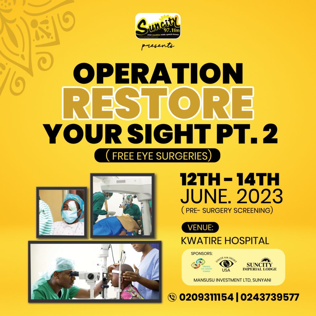 Second phase of Operation Restore Your Sight