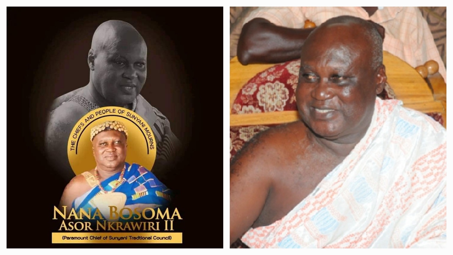 Omanhene of Sunyani - Nana Bosoma Asor Nkrawiri II