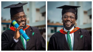 Photo of Photos: Ghanaian Musician, Samini Successfully Graduates From GIMPA