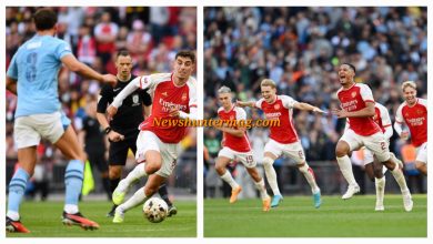 Photo of Arsenal Defeat Manchester City 4-1 On Penalties To Win Community Shield 2023