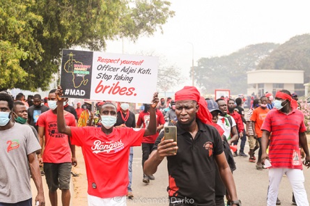 Ghanaian Youth Protest Against Government