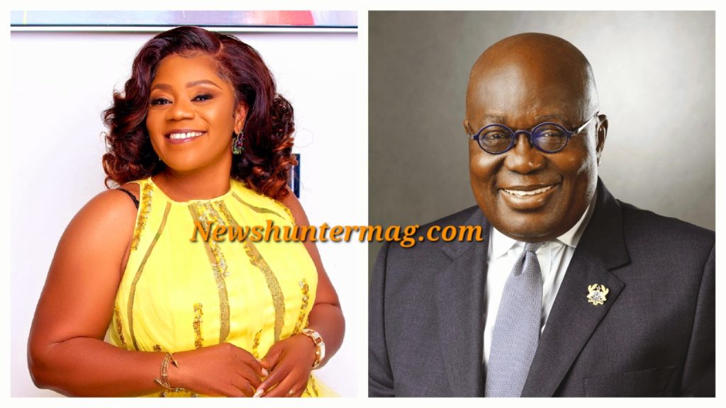 Piesie Esther and President Akufo-Addo