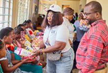 Hot and Cold donates to expectant and new mothers at the Sunyani Teaching Hospital
